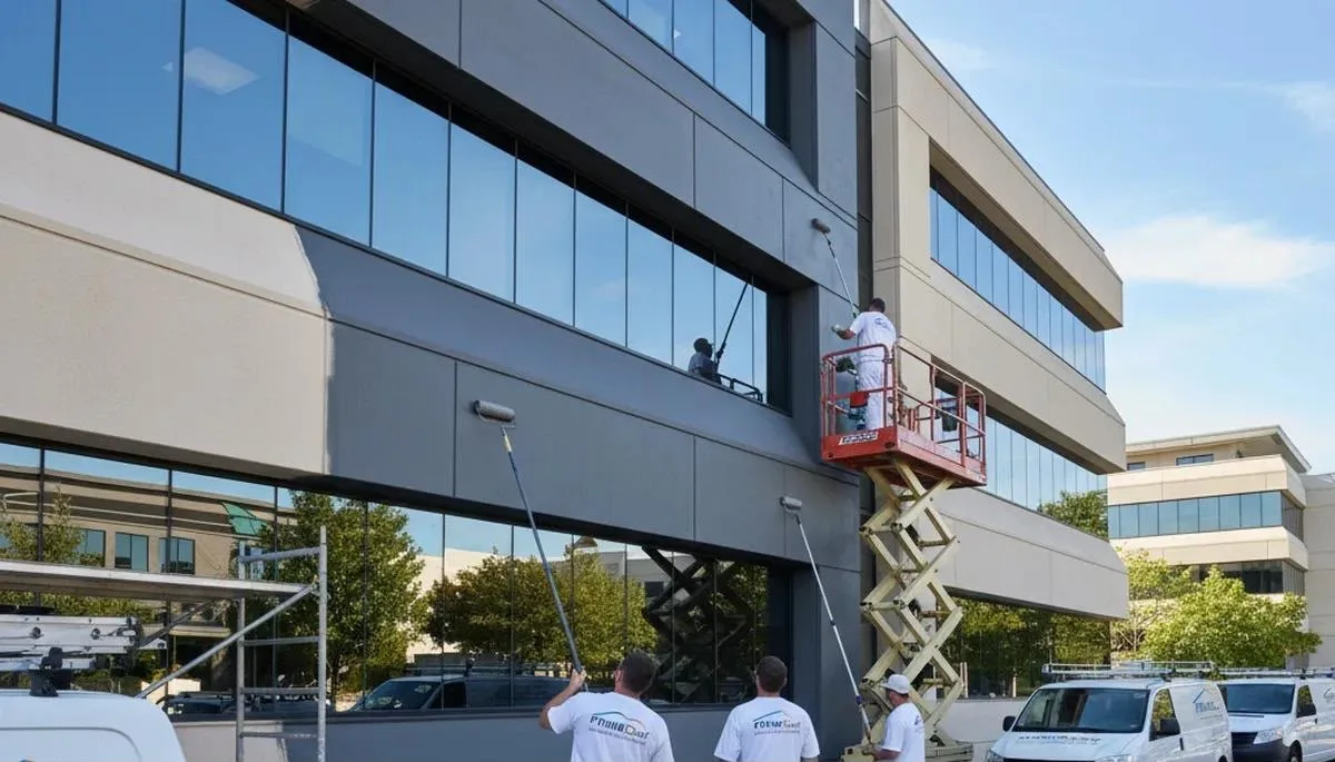 Commercial Painting project by Superior Plus Painting