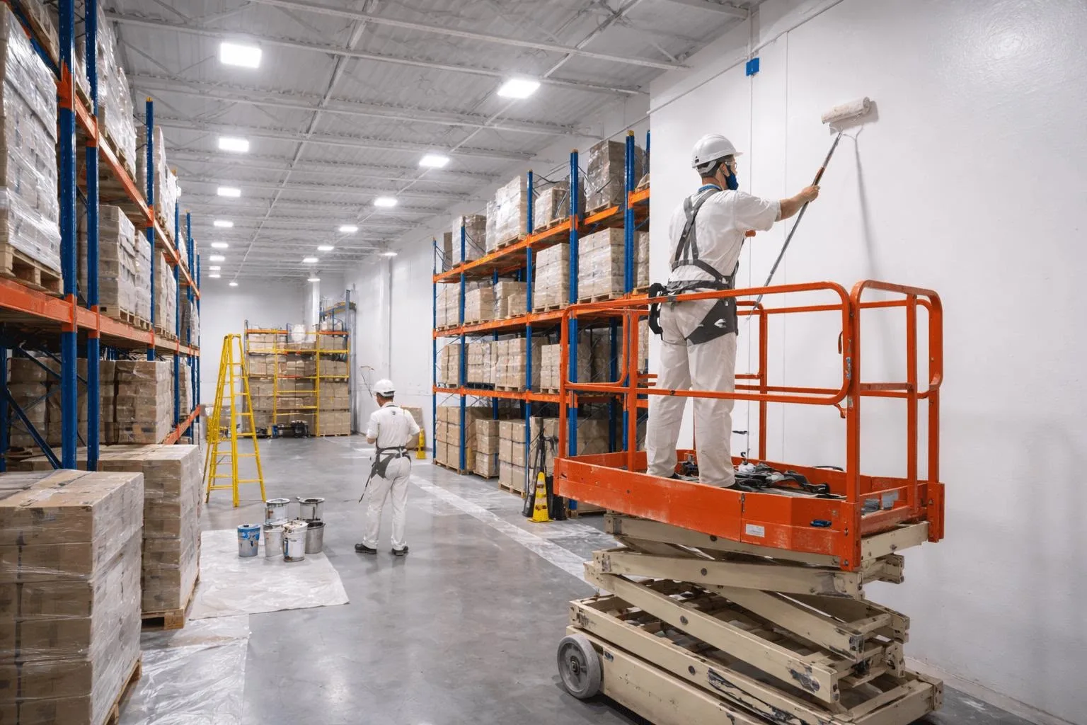 Commercial painting project by Superior Plus Painting