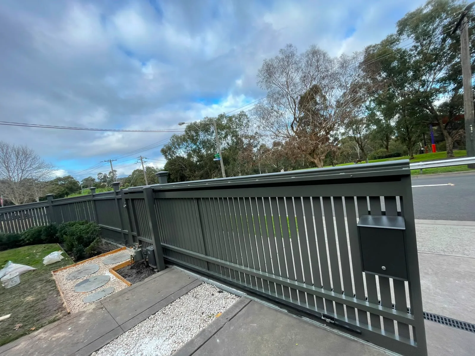 Fence painting project by Superior Plus Painting