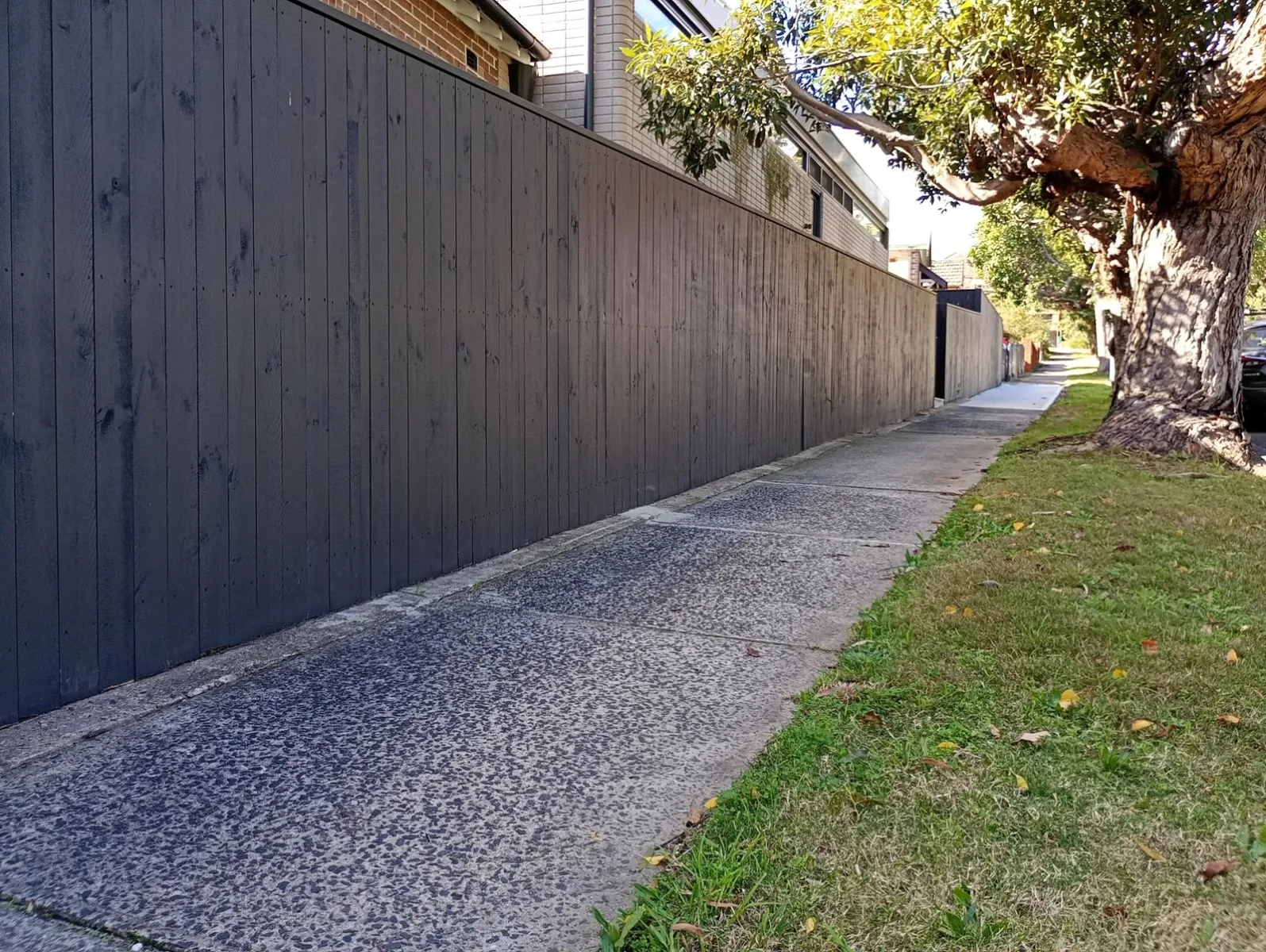Fence painting project by Superior Plus Painting