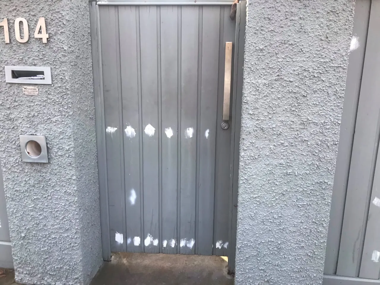 Fence painting project by Superior Plus Painting